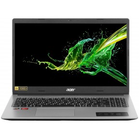 Ноутбук 15.6 "  Acer Aspire 3 A315-23-R4G7 (1920x1080, AMD Ryzen 3 2.6 ГГц, RAM 8 ГБ, SSD 256 ГБ, Linux)