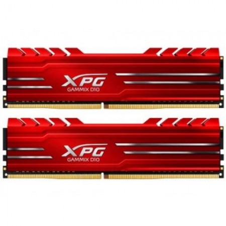 Модуль памяти для компьютера DIMM DDR4 A-DATA 32Gb XPG Gammix D10 AX4U300016G16A-DR10 RED 3000MHz kit 2*16Gb