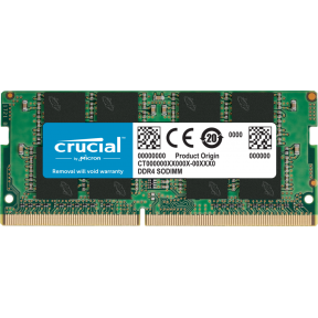 Модуль памяти для ноутбука SO-DIMM DDR4 CRUCIAL 8Gb CT8G4SFRA32A 3200Mhz 