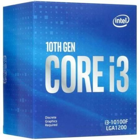   Процессор Intel Socket 1200 Intel Core i3-10100F BOX