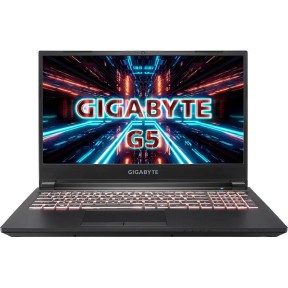 Ноутбук GIGABYTE G5 GD-51RU123SD,15.6",IPS,Intel Core i5 11400H 2.7ГГц,16ГБ,512ГБ SSD,RTX 3050
