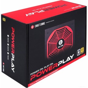Блок питания 650 Вт Chieftec PowerPlay GPU-650FC ATX 2.3, 80 PLUS GOLD