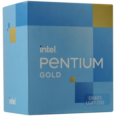 Процессор Socket 1200 INTEL Pentium G6405 (4.1Ghz/4Mb) BOX