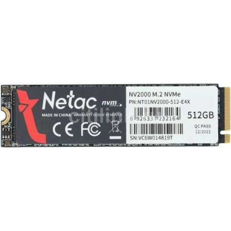 SSD M.2 накопитель Netac NV2000 [NT01NV2000-512-E4X]