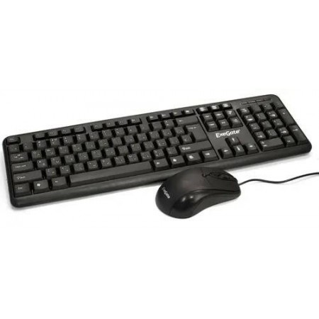 Клавиатура+мышь проводная ExeGate Professional Standard Combo MK120 черный