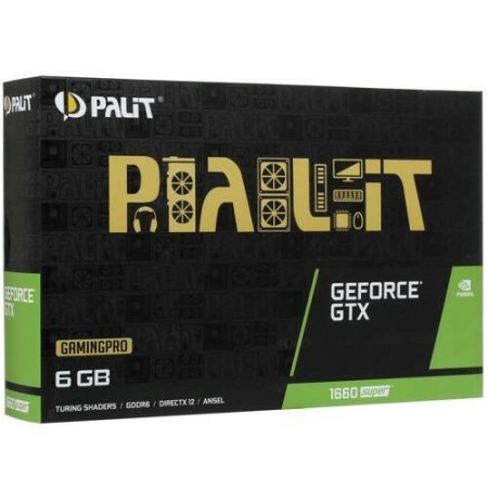 Видеокарта Palit GeForce GTX 1660 SUPER Gaming Pro [NE6166S018J9-1160A-1]