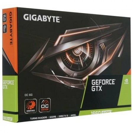 Видеокарта GIGABYTE GeForce GTX 1660 SUPER OC [GV-N166SOC-6GD 1.0]