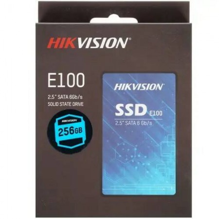     Твердотельный накопитель SSD 256 ГБ 2.5" SATA  Hikvision E100 [HS-SSD-E100/256G]