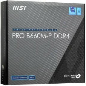 Материнская плата MSI PRO B660M-P DDR4