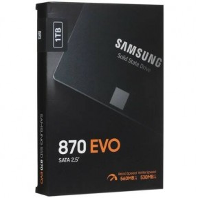   Твердотельный накопитель SSD 1Tb Samsung 870 EVO [MZ-77E1T0BW]