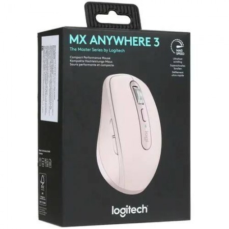Мышь беспроводная Logitech MX Anywhere 3 [910-005990] розовый