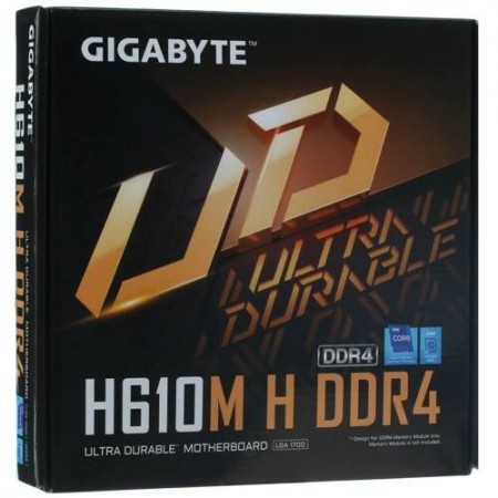 Материнская плата GIGABYTE H610M H DDR4