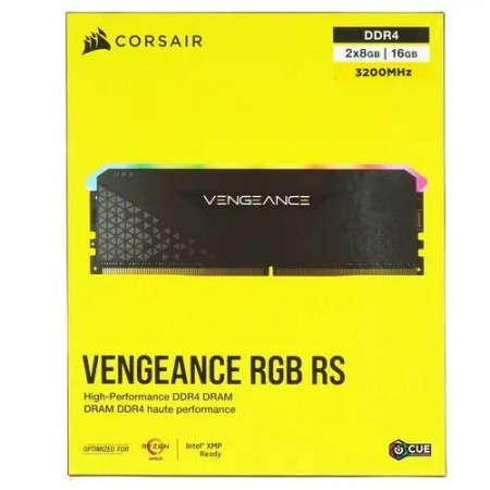 Оперативная память Corsair Vengeance RGB RS [CMG16GX4M2E3200C16] 16 ГБ