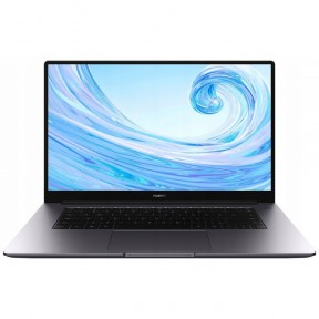 Ноутбук 15.6 HUAWEI MateBook D 15 15.6 IPS, AMD Ryzen 5 5500U 2.1ГГц, 8ГБ, 256ГБ SSD, Radeon
