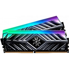 Модуль памяти для компьютера DDR4 16Gb 3200MHz ADATA XPG D41 RGB (AX4U32008G16A-DT41) (2x8Gb KIT)
