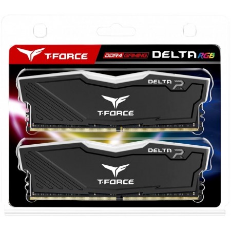 Модуль памяти для компьютера 16Gb DDR4 Team T-Force Delta RGB (TF3D416G3200HC16CDC01) (2x8Gb KIT)