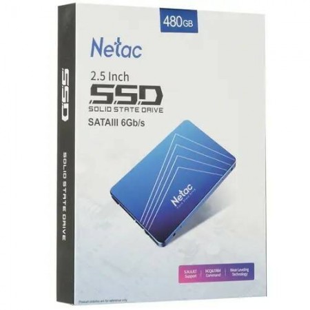 Накопитель SSD 480Gb Netac N535S (NT01N535S-480G-S3X)