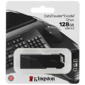 Память USB Flash 128 ГБ Kingston DataTraveler Exodia Onyx [DTXON/128GB]