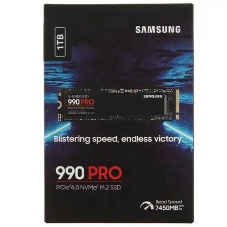 Твердотельный накопитель Samsung 990 PRO [MZ-V9P1T0BW]