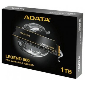 Твердотельный накопитель ADATA SSD LEGEND 900, 1024GB, M.2(22x80mm), NVMe 1.4, PCIe 4.0 x4, 3D NAND,