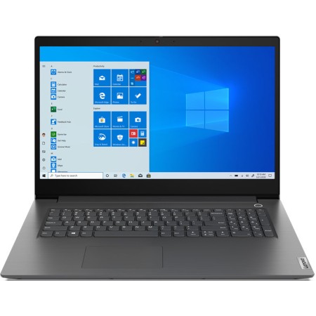 Ноутбук 17.3" Lenovo V17-IIL (1920x1080, Intel Core i3 1.2 ГГц, RAM 8 ГБ, SSD 256 ГБ, Win10 Pro), 82GX0082RU, Iron Grey