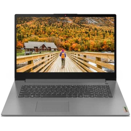 Ноутбук Lenovo IdeaPad 3 17ITL6, 17.3", IPS, Intel Core i3 1115G4 3.0ГГц, 8ГБ, 256ГБ SSD, Intel UHD Graphics , noOS, 82H9003GRK, серый