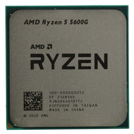 Процессор Ryzen 5 Socket AM4 AMD 5600G (4.4GHz, 19MB,65W,AM4) tray with Radeon Graphics 2991