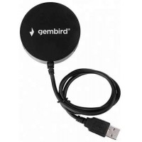 Разветвитель USB 2.0 Gembird UHB-241B 4порт. черный