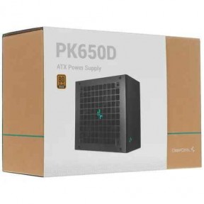 Блок питания Deepcool PK650D (650W, PWM 120mm fan, 80+ BRONZE)