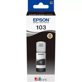 Чернила Epson L3100/3110/3150 103BK C13T00S14A черный (65мл)