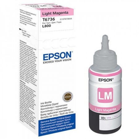 Чернила Epson L800/L1800/L810/L850 (О) C13T67364A, light magenta, 70ml