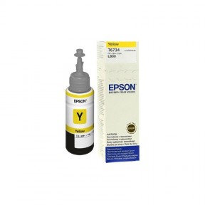 Чернила Epson L800/L1800/L810/L850 (О) C13T67344A, yellow, 70ml