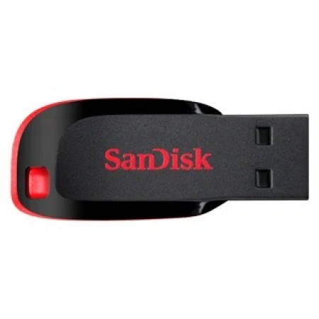 Память USB 2.0 Sandisk 64Gb Cruzer Blade SDCZ50-064G-B35 черный/красный