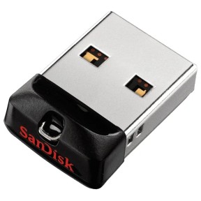 Память USB 2.0 Sandisk 16Gb Cruzer Fit SDCZ33-016G-G35 USB2.0 черный