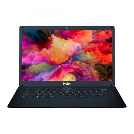 Ноутбук HAIER A1400SD, 14.1", Intel Celeron N3350 1.1ГГц, 4ГБ, 128ГБ SSD, 64ГБ eMMC, Intel HD Graphics 500, Free DOS, A1400SD, черный