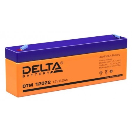 Аккумуляторная батарея Delta DTM 12022 (12V 2,2Ah)
