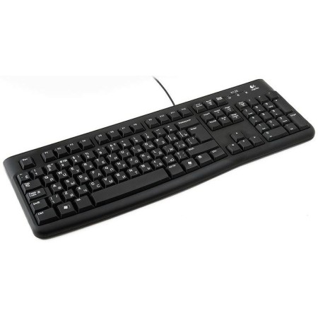 Клавиатура Keyboard Logitech K120 (USB, waterproof, low profile) OEM (920-002522)