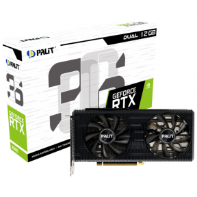 Видеокарта PALIT GeForce RTX 3060 12288Mb Dual (LHR)