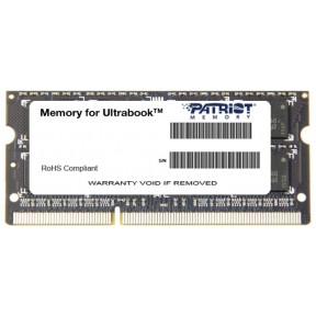 Модуль памяти SODIMM 8Gb DDR3 Patriot PC12800