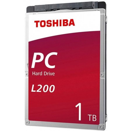 жесткий диск HDD Toshiba SATA3 1Tb 2.5" L200 Slim 5400 128Mb HDWL110UZSVA