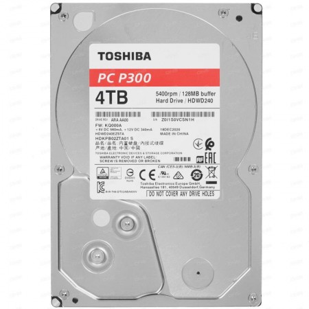 Жесткий диск 3.5" SATA 4000Gb Toshiba P300