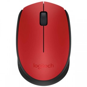 Мышь беспроводная Logitech M171 красный